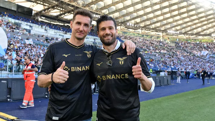 Klose e Candreva