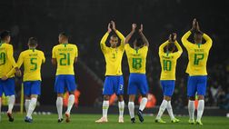 Nazionali, il Brasile batte l’Uruguay per 1-0 con un rigore di Neymar. Miranda e Vecino…