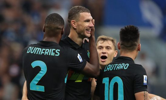(Photo by Emilio Andreoli - Inter/Inter via Getty Images) (Photo by Emilio Andreoli - Inter/Inter via Getty Images)