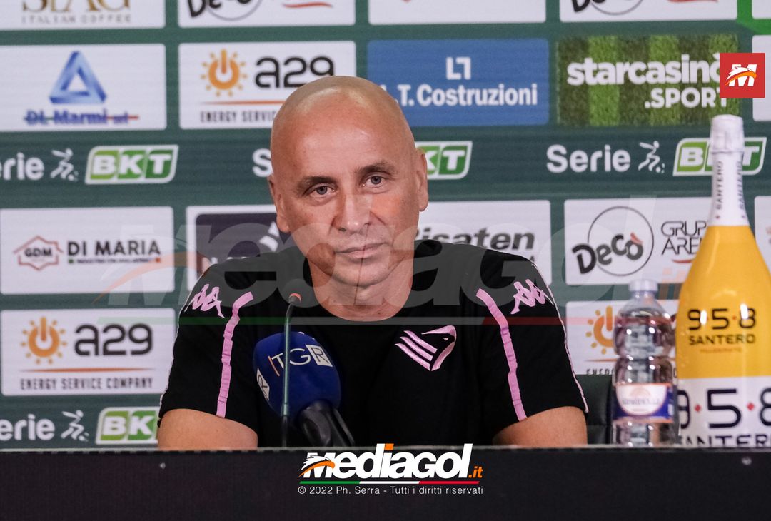 FOTO PALERMO, verso il Genoa: la conferenza di mister Corini (Gallery) - immagine 13