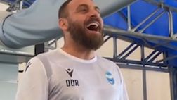 De Rossi, l’esilarante rito alla Spal (VIDEO)