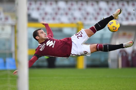 TURIN, ITALY - NOVEMBER 26: Federico Bonazzoli of Torino FC in action during the Coppa Italia match between Torino FC and Virtus Entella at Stadio Olimpico di Torino on November 26, 2020 in Turin, Italy. (Photo by Valerio Pennicino/Getty Images) TURIN, ITALY - NOVEMBER 26: Federico Bonazzoli of Torino FC in action during the Coppa Italia match between Torino FC and Virtus Entella at Stadio Olimpico di Torino on November 26, 2020 in Turin, Italy. (Photo by Valerio Pennicino/Getty Images)