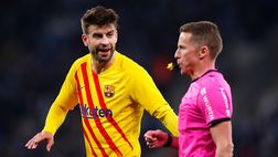 Piqué preso di mira nel derby catalano: la denuncia della Liga