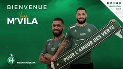 Ex Inter, M’Vila riparte dalla Francia: ufficiale il suo passaggio al Saint-Etienne