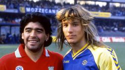 Scomparsa di Maradona, l’Hellas: “Un onore aver battagliato con te sul campo, il tuo regno”