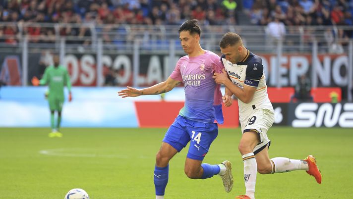 Tijjani Reijnders AC Milan Milan-Lecce 3-0 Serie A 2023-2024