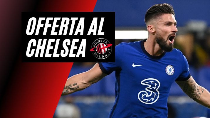 Olivier Giroud (attaccante Chelsea) può arrivare al Milan nel calciomercato estivo | AC Milan News (Getty Images) 