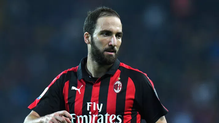Gonzalo Higuain, attaccante del Milan