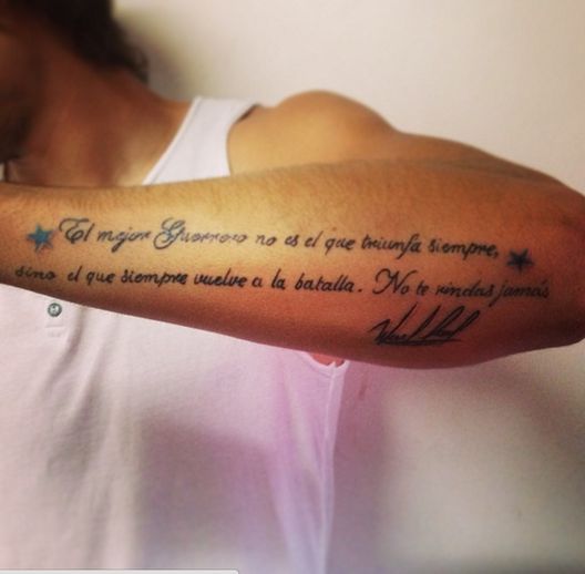  I TATUAGGI DI MANUEL ARTEAGA/2 