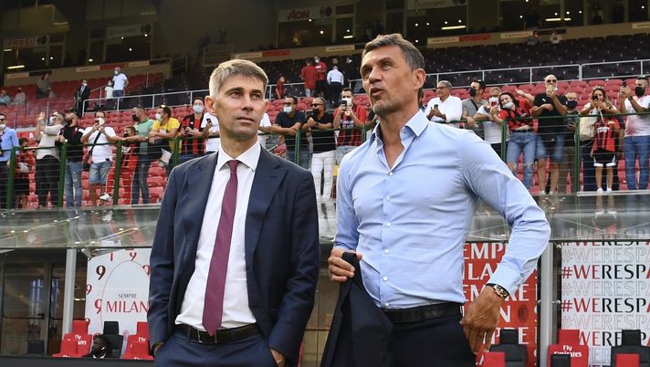 Maldini Massara AC Milan Calciomercato Milan