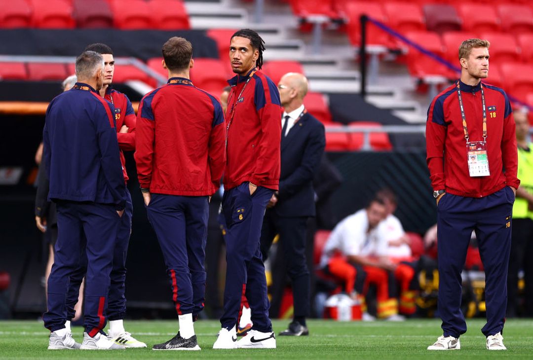La Roma sul prato della Puskas Arena. Domani la finale – FOTO GALLERY - immagine 12