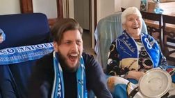 Eurogol di Politano al Monza: l’emozionante esultanza della nonnina tifosa del Napoli
