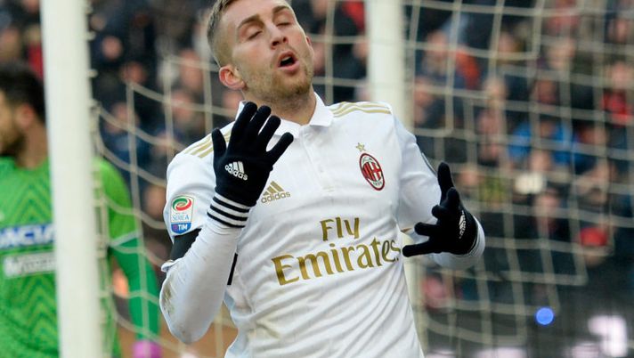 UDINE, ITALY - JANUARY 29: JGerard Deulofeu of AC Milan reacts during the Serie A match between Udinese Calcio and AC Milan at Stadio Friuli on January 29, 2017 in Udine, Italy. (Photo by Dino Panato/Getty Images) Milan, Donnarumma e Ocampos i nodi di formazione: Montella sceglie così - immagine 1