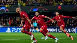 Champions, Liverpool risorge nella ripresa e ribalta il Villareal