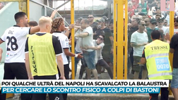 VIDEO Spezia-Napoli, momenti di tensione tra ultrà: cosa è successo al Picco