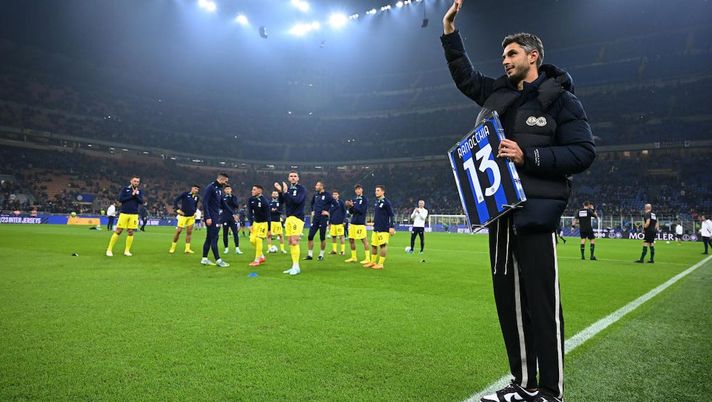Ranocchia, l’Inter lo omaggia in campo e sui social: “Un piacere riaverti a San Siro” - immagine 1