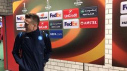 Lipsia-Napoli, gli azzurri lasciano la Red Bull Arena | FOTO CN1926