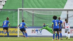 Italia femminile supera 3-0 la Croazia