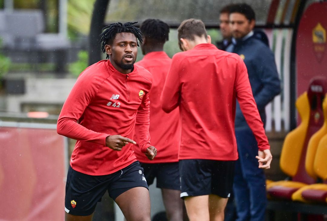 Trigoria, la rifinitura della Roma in vista del Bodo/Glimt – FOTO GALLERY - immagine 16