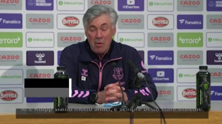 Liverpool-Everton, Ancelotti: “Abbiamo giocato una grande partita. Dobbiamo continuare così” Liverpool-Everton, Ancelotti: “Abbiamo giocato una grande partita. Dobbiamo continuare così”