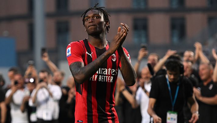 Rafael Leao AC Milan Sassuolo-Milan 0-3 Serie A 2021-2022