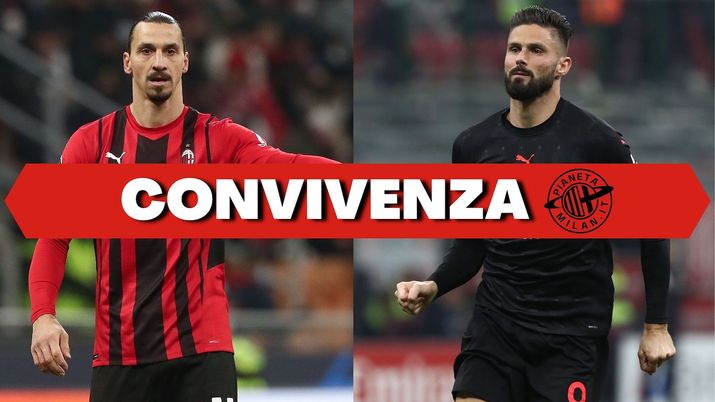 Ibrahimovic Giroud AC Milan