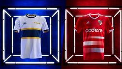 Adidas bipartisan nei giorni del Superclasico: ecco le nuove maglie di Boca e River