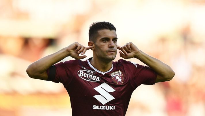 Foto LaPresse - Fabio Ferrari
19 Agosto 2018 Torino, Italia
Sport
Calcio
ESCLUSIVA TORINO FC
Torino vs Roma - Campionato di calcio Serie A TIM 2018/2019 - stadio Olimpico Grande Torino.
Nella foto:Iago Falque (Torino Fc); esulta dopo gol annulato
Photo LaPresse - Fabio Ferrari
August 19, 2018 Turin, Italy
sport
soccer
EXCLUSIVE TORINO FC
Torino vs Roma - Italian Football Championship League A TIM 2018/2019 - Olimpico Grande Torino stadium.
In the pic:Iago Falque (Torino Fc); gol denied CONFERENZE – Mazzarri frena: dietrofront Iago! Verdi, Pjaca, Hancko, Higuain, Masiello… - immagine 1