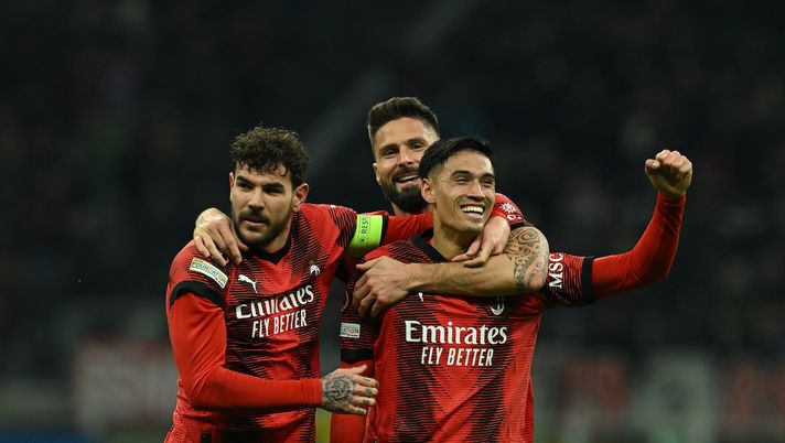 esultanza gol Tijjani Reijnders AC Milan Milan-Slavia Praga 4-2 Europa League 2023-2024