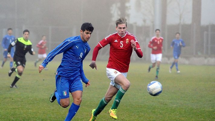 Pietro Pellegri dell'Italia Under 17 (credits: GETTY Images) 