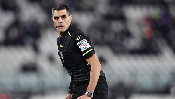 L'arbitro Simone Sozza | Serie A News (Getty Images) Simone Sozza arbitro