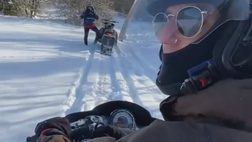 Milik, una corsa molto speciale… sulla neve (VIDEO)