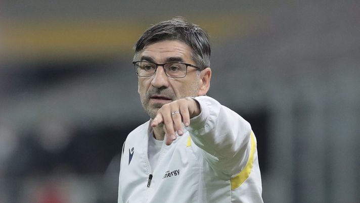 Ivan Juric (allenatore Hellas Verona) durante Milan-Verona (Serie A 2020-2021) | AC Milan News (Getty Images) 