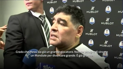 Maradona: “Messi non ha bisogno di vincere un Mondiale per diventare grande, lo è già”