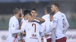 Verona-Roma 1-3 LE PAGELLE: Perotti, ghiaccio e sale. Pellegrini Assist Instinct, Vere-tour de France