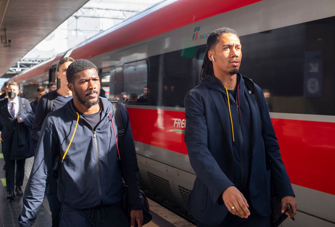 Termini, la Roma parte per Napoli – FOTO GALLERY - immagine 12