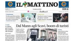 PRIMA PAGINA IL MATTINO OGGI: “Se solo il Napoli si inginocchia contro il razzismo”