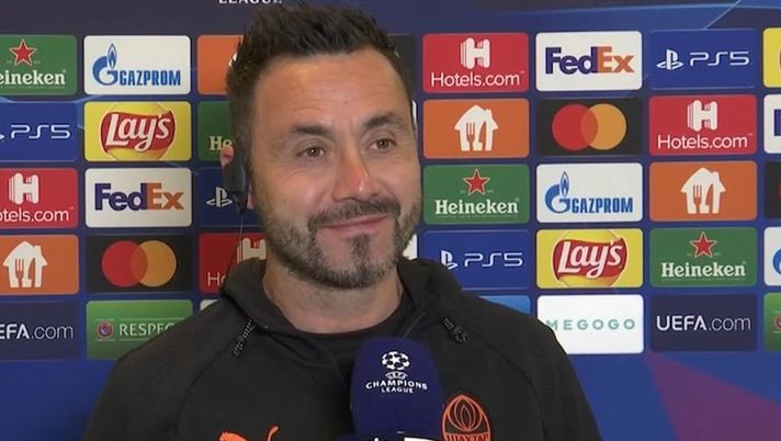 Shakhtar, De Zerbi: “Inter più forte dell’anno scorso per questi motivi” 