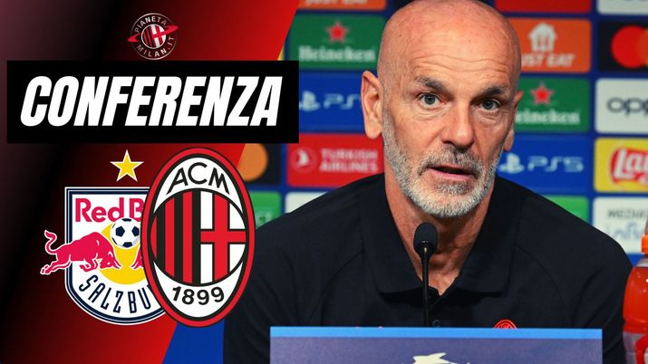 Conferenza stampa Stefano Pioli Milan-Salisburgo Champions League 2022-2023