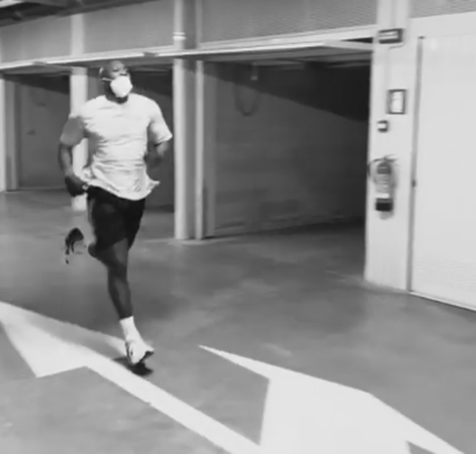 screen shot Instagram Lukaku screen shot Instagram Lukaku