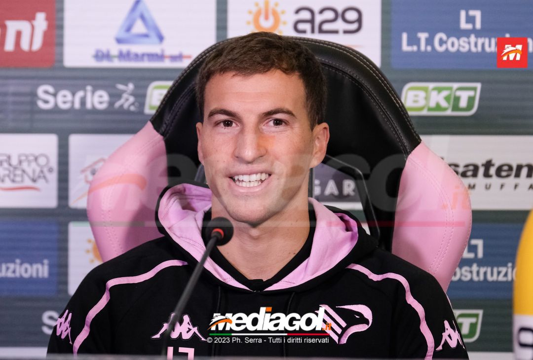 FOTO PALERMO, Edoardo Masciangelo presentato in conferenza stampa (Gallery) - immagine 28