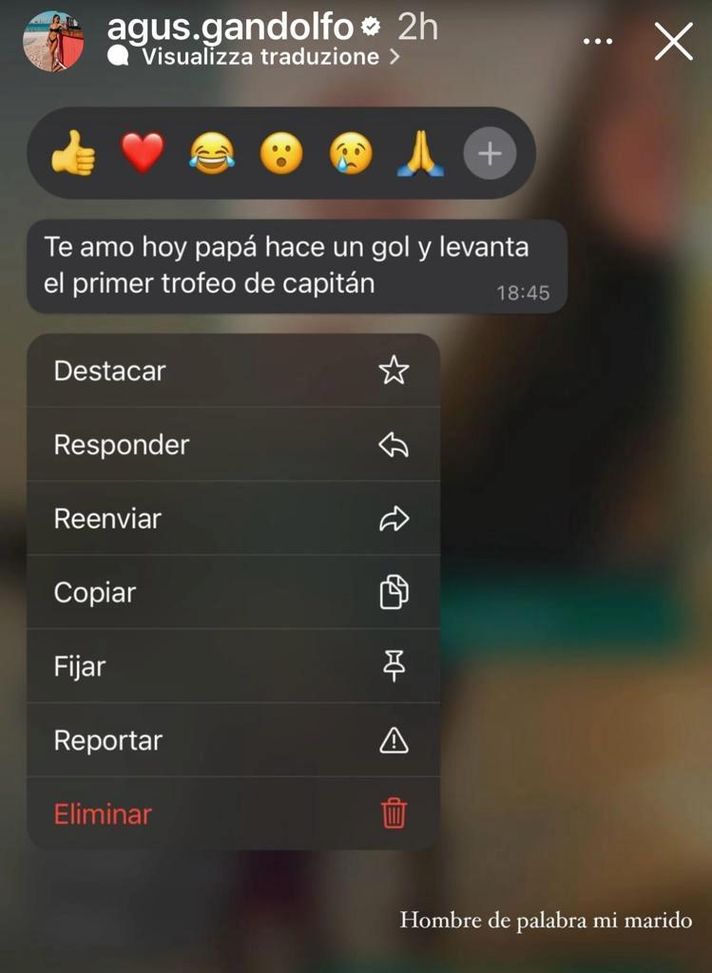 Lautaro Martinez e il messaggio premonitore alla moglie: “Mio marito è un uomo di parola”- immagine 3