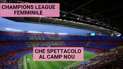 VIDEO Champions League, il Barça supera il Real davanti a 91.553 tifosi: è record