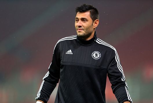 STOKE ON TRENT, ENGLAND - OCTOBER 27:  Marco Amelia of Chelsea before the Capital One Cup Fourth Round match between Stoke City and Chelsea at Britannia Stadium on October 27, 2015 in Stoke on Trent, England.  (Photo by Catherine Ivill - AMA/Getty Images) 