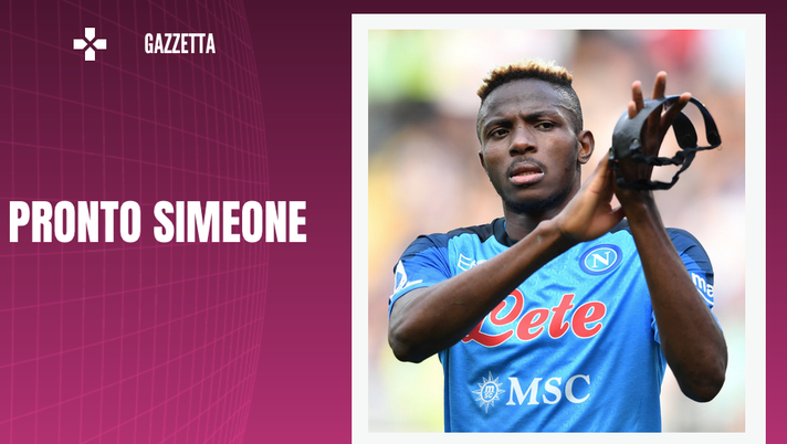 Victor Osimhen attaccante Napoli