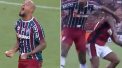 Derby Fla-Flu, il solito Felipe Melo: che reazione!