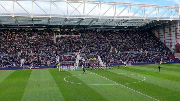 Tynecastle, lo stadio degli Hearts od Midlothian 