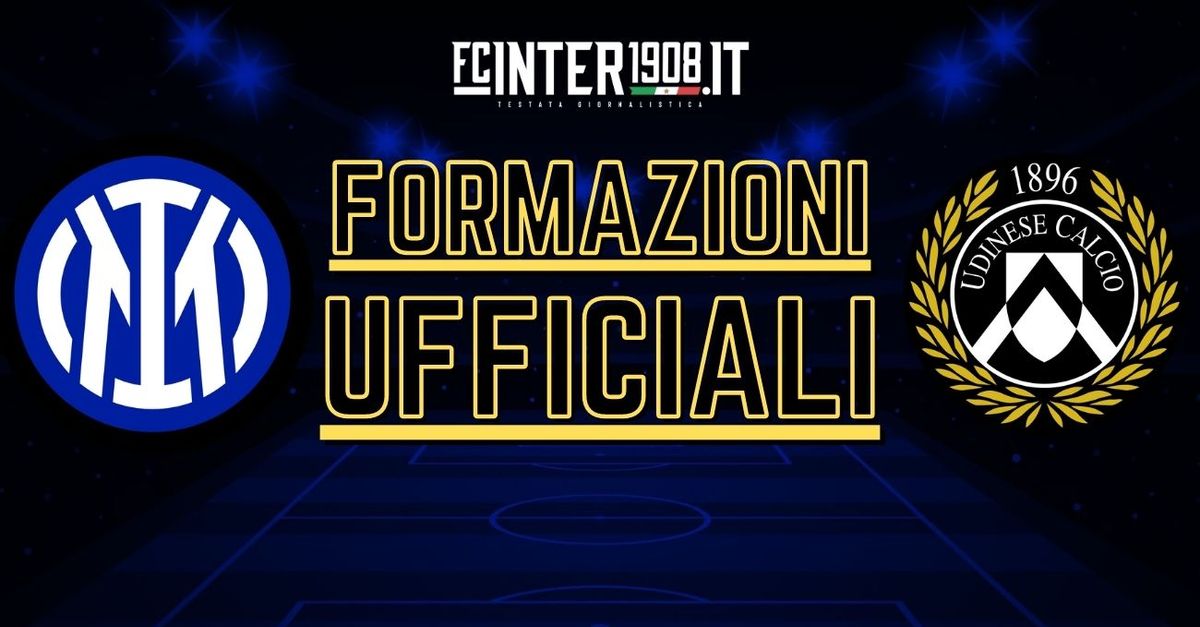 Formazioni ufficiali Inter-Udinese: le scelte dei due tecnici
