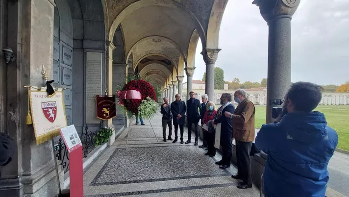 Torino, cerimonia di commemorazione in ricordo degli Invincibili di Superga - immagine 1