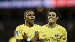 Show Psg, tacco Mbappé e Cavani fa 100!